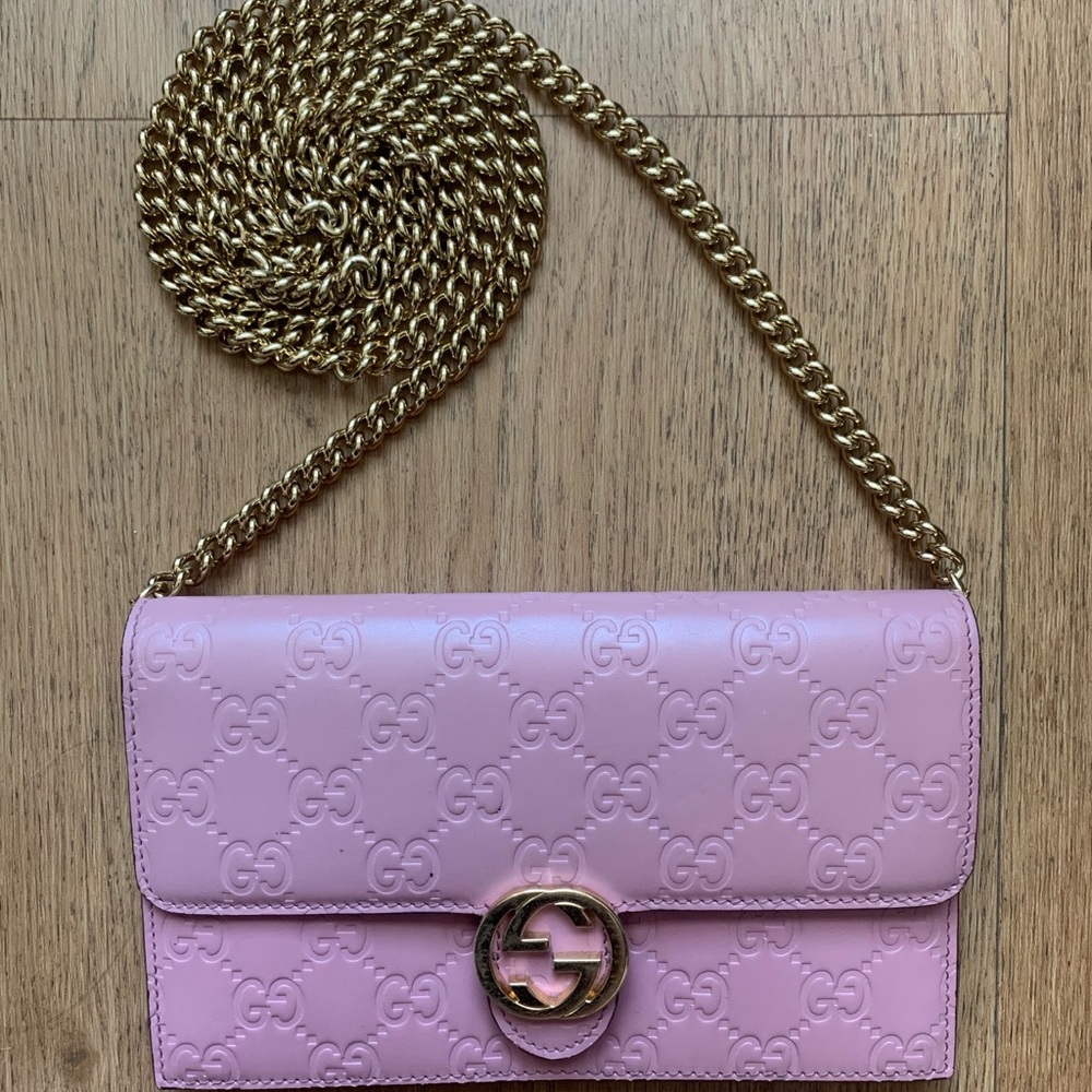 Pink Gucci Crossbody